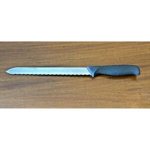 The Pampered Chef - Bread Knife U.S.A Made Stainless‎ Steel Knife 14" Inch